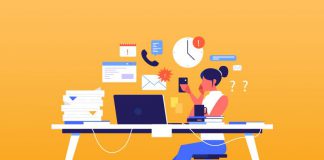 What we achieved and experienced with 3 months of working from home? Working from home - Illustration by MyOperator