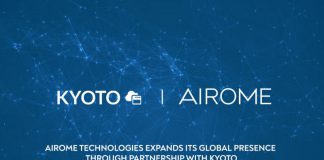 AIROME TECHNOLOGIES EXPANDS ITS GLOBAL PRESENCE THROUGH PARTNERSHIP WITH KYOTO AIROME TECHNOLOGIES EXPANDS ITS GLOBAL PRESENCE THROUGH