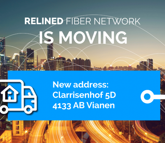 Relined – Relined Fiber Network verhuist naar nieuw pand om verdere groei van de organisatie te kunnen realiseren