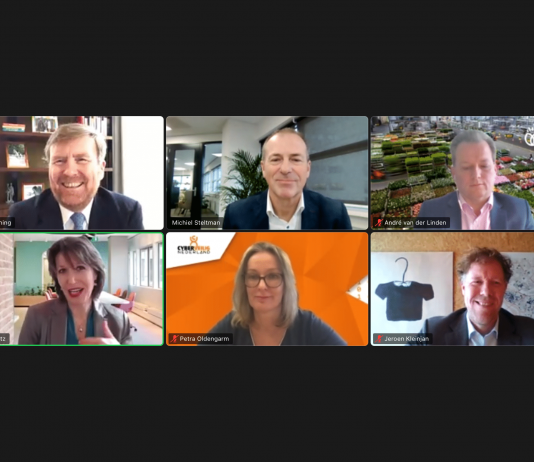 Koning spreekt online over impact coronapandemie op de digitale infrastructuur