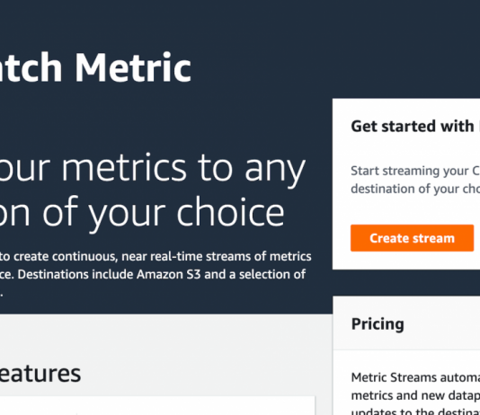 AWS News Blog – CloudWatch Metric Streams – Send AWS Metrics to Partners and to Your Apps in Real Time