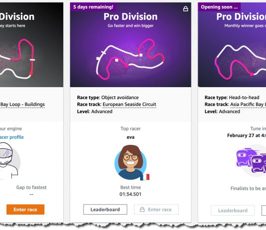 AWS News Blog – AWS DeepRacer League’s 2021 Season Launches With New Open and Pro Divisions