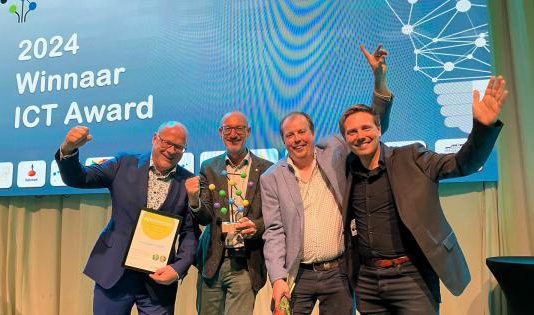 ECOFED wint ICT Innovatieprijs Regio Foodvalley 2024 ECOFED wint ICT Innovatieprijs Regio Foodvalley 2024