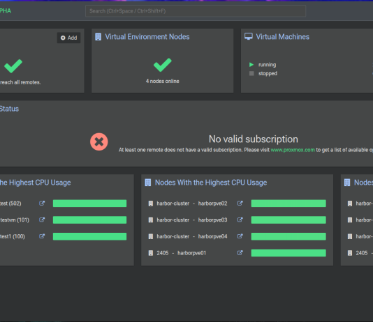 Testing Proxmox Datacenter Manager. Testing Proxmox Datacenter Manager.