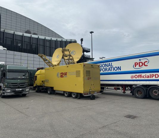 AFIBER provides connectivity for Mobilelinks during the 2025 Handball World Championship AFIBER levert connectiviteit aan Mobilelinks voor het WK Handbal 2025 @ Ahoy Rotterdam